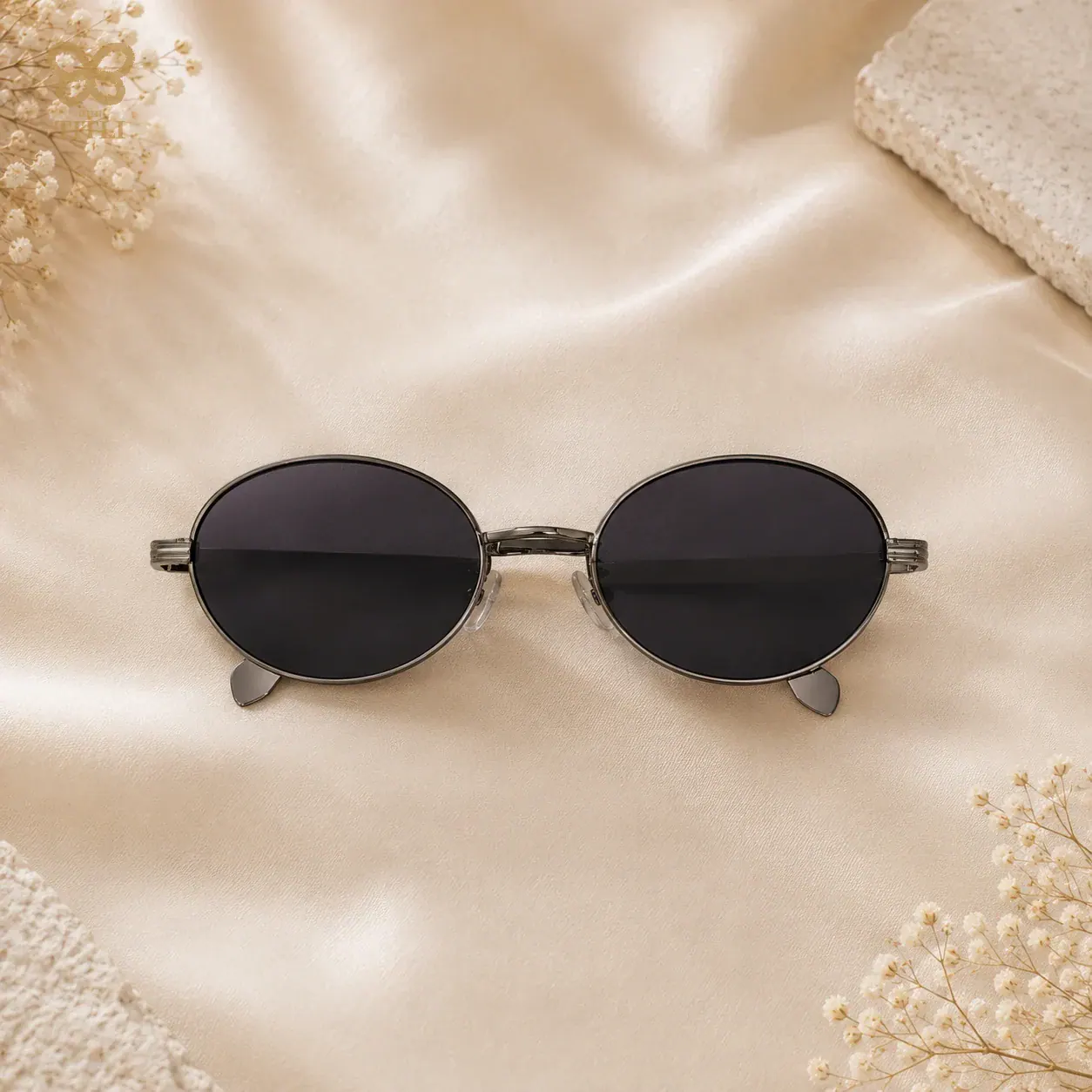 Round fashion sunglasses